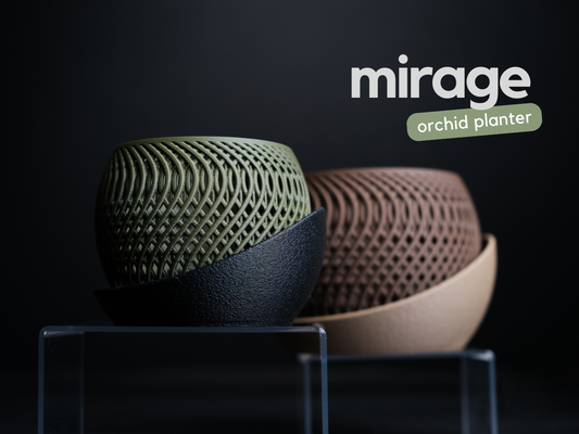 Mirage Orchid Planter